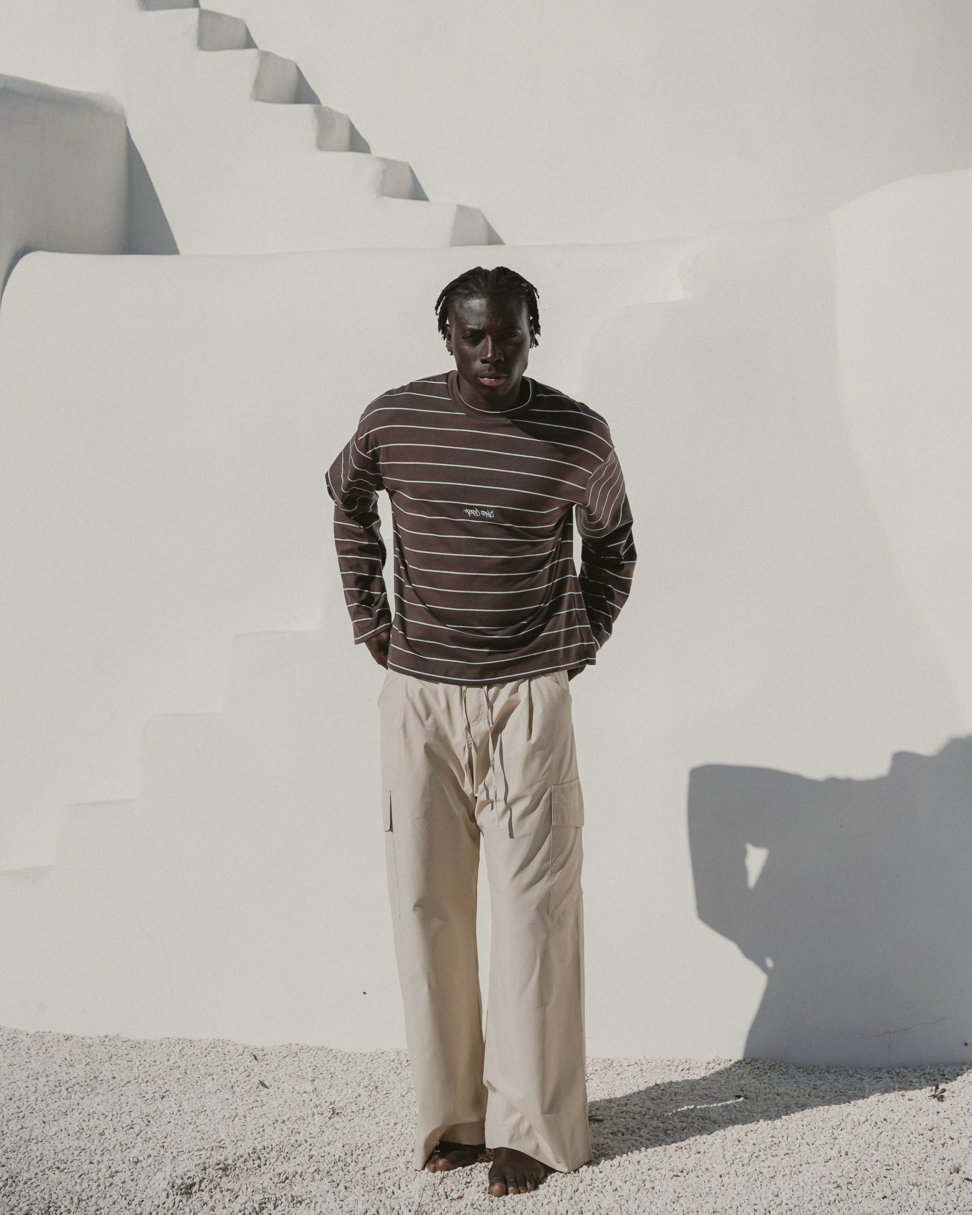 Brown striped longsleeve