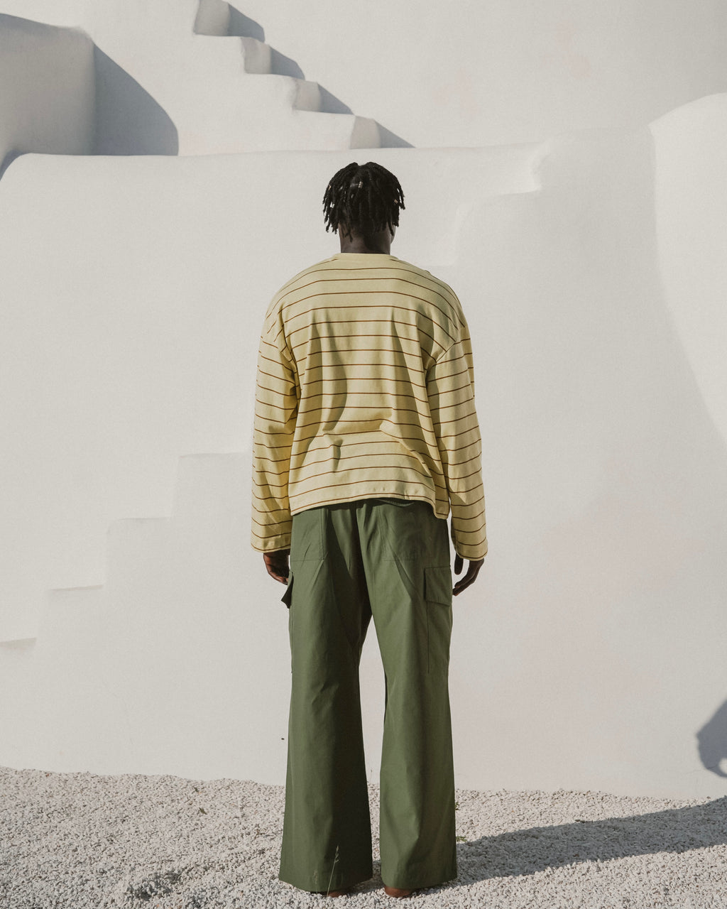 Yellow striped longsleeve