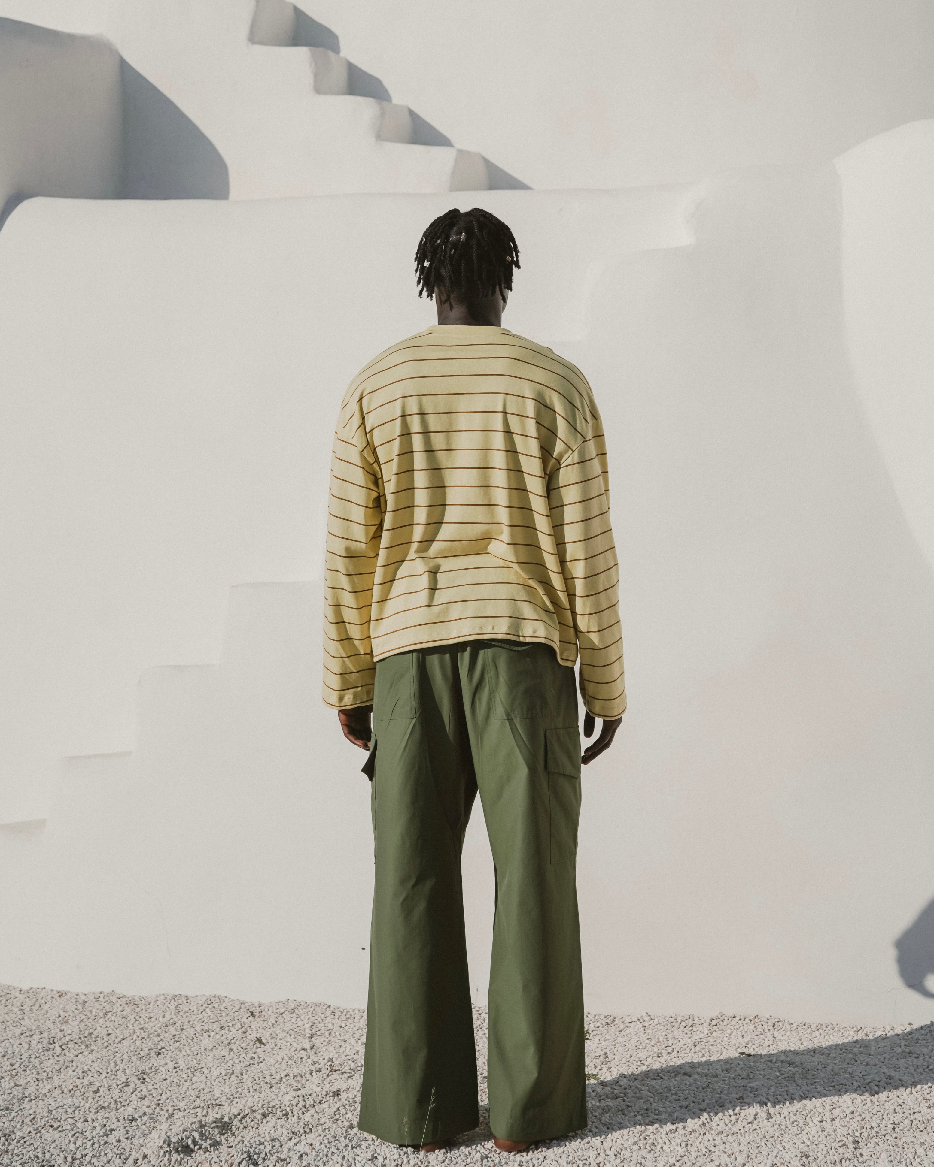 Yellow striped longsleeve