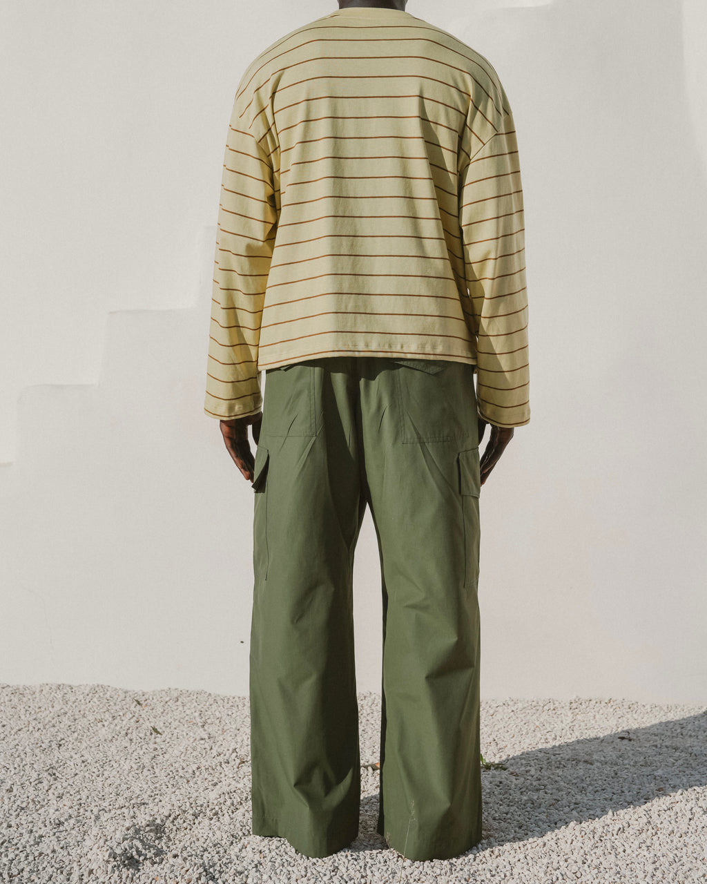 Green cargo pant