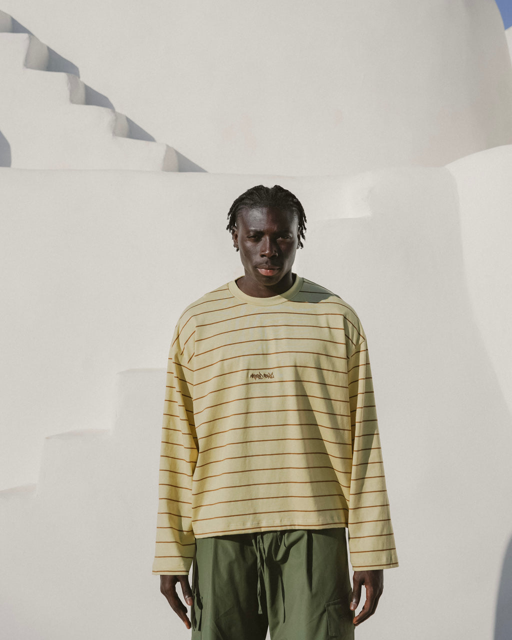Yellow striped longsleeve