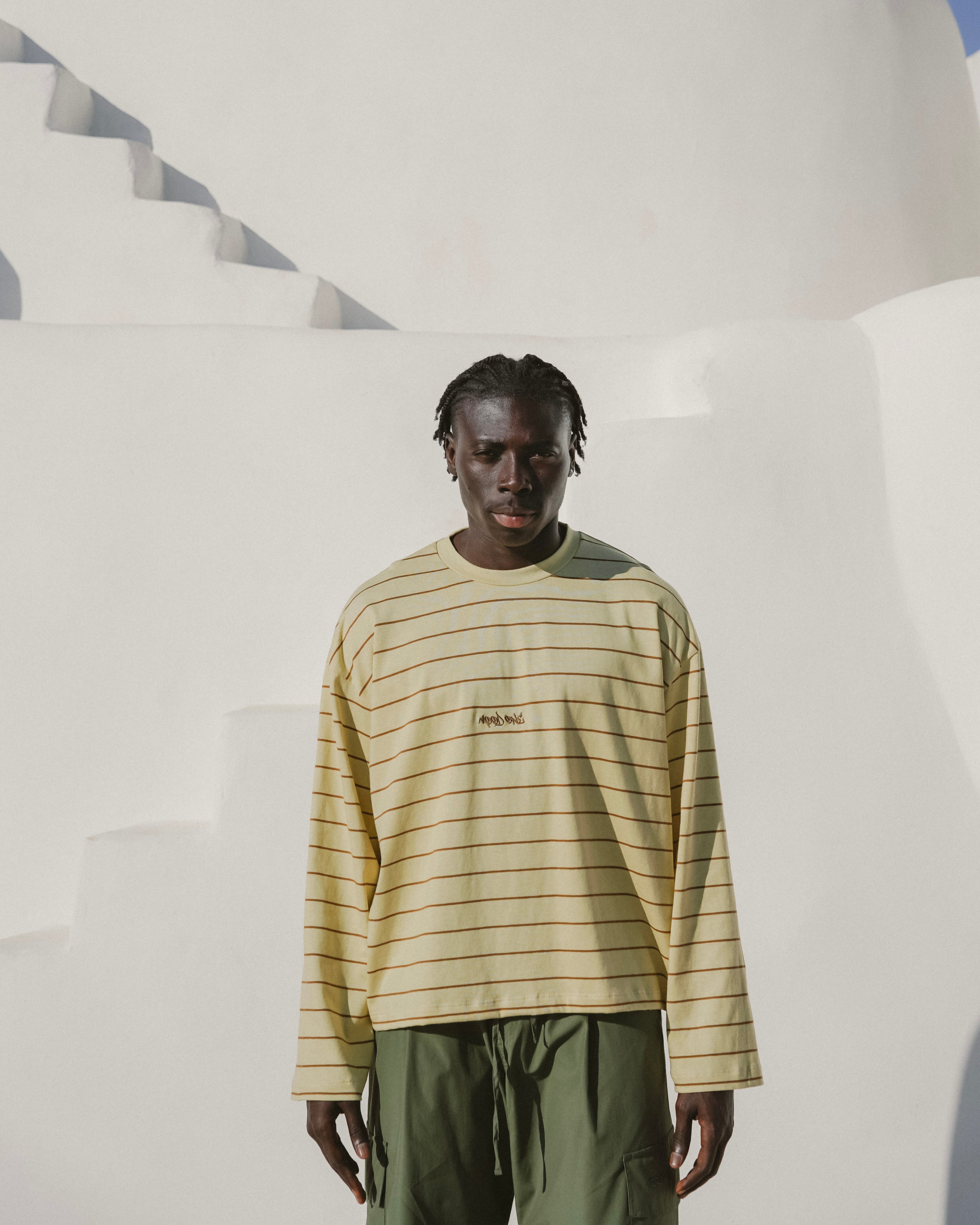 Yellow striped longsleeve