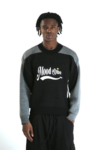 Maglione logo nero