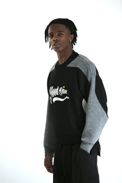 Maglione logo nero