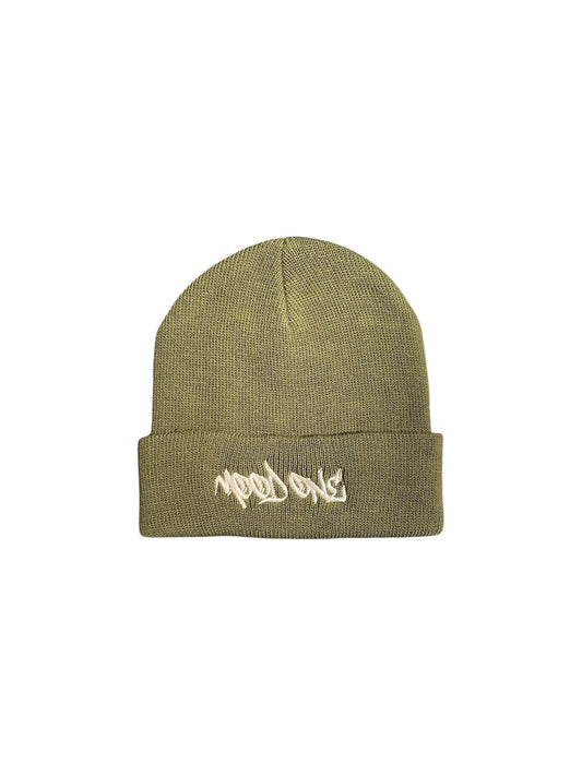 Beanie verde logo street