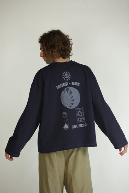 Long sleeve sole blu