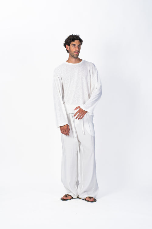 Breeze white longsleeve