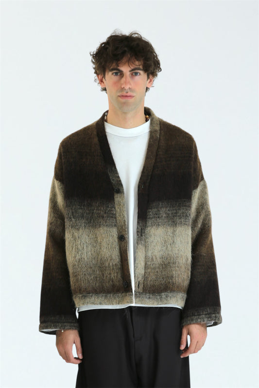 Cardigan mohair moro beige
