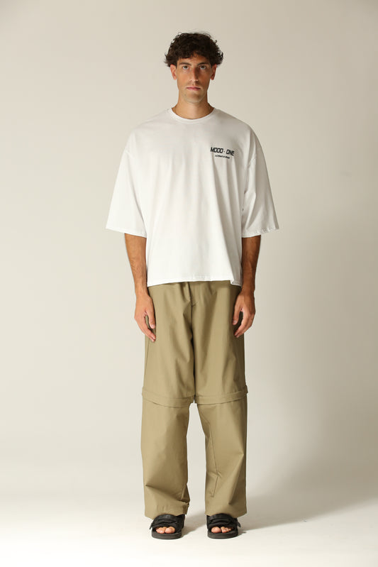 T-shirt crop manica 3/4