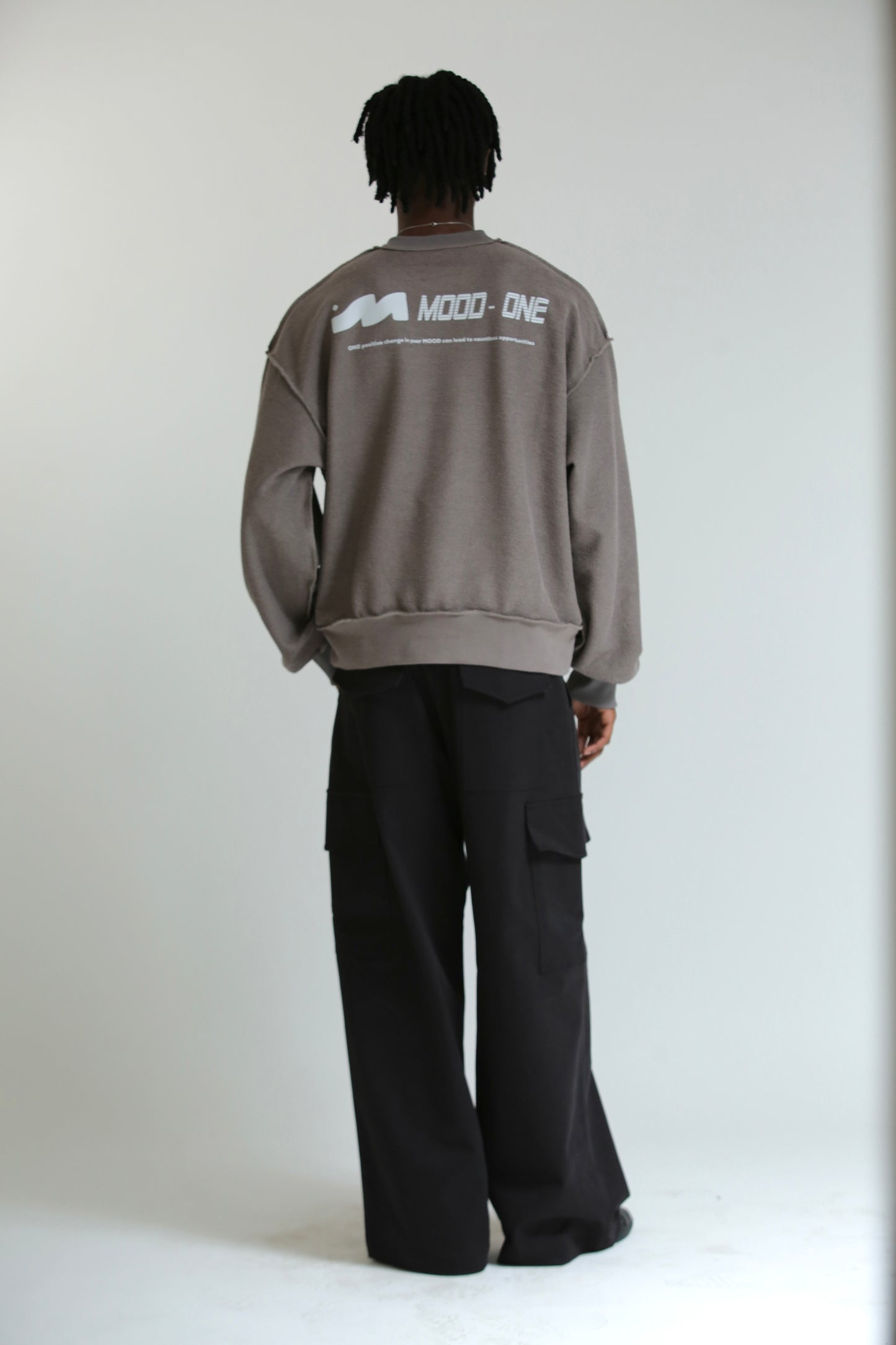 Pantalone tasconato nero cotone