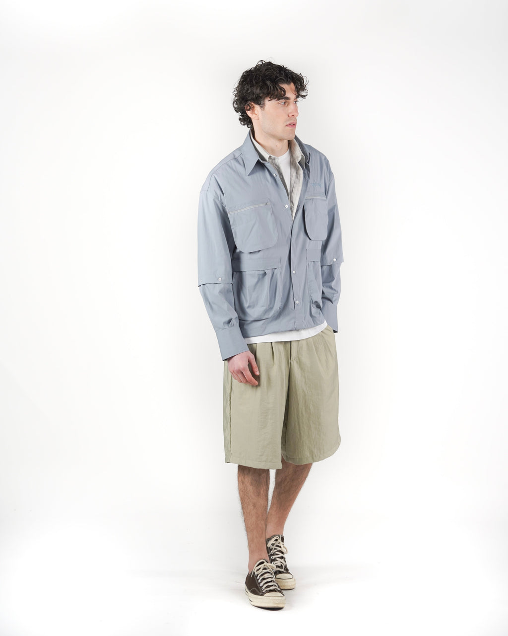 Camicia 2IN1 celeste