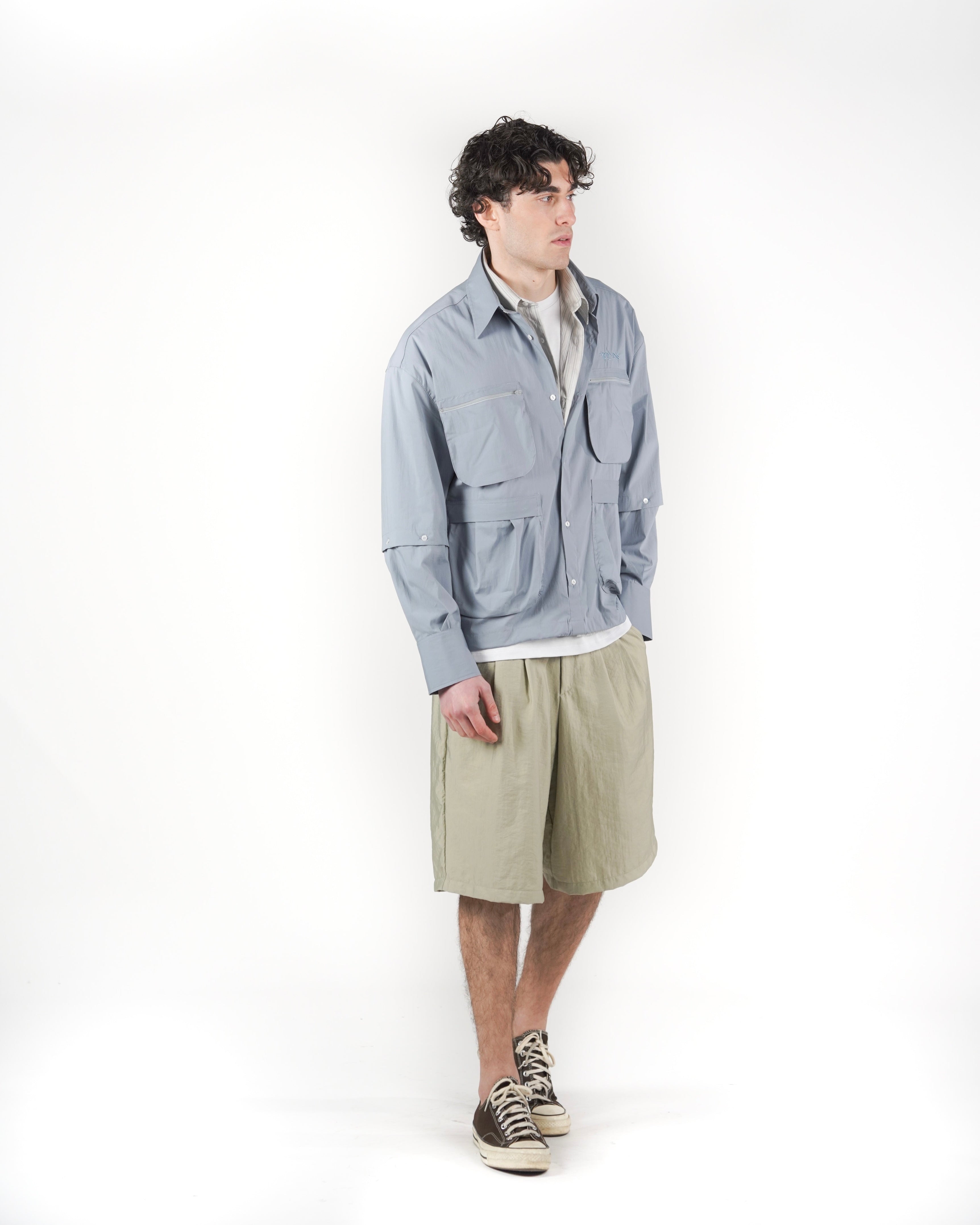 Camicia 2IN1 celeste