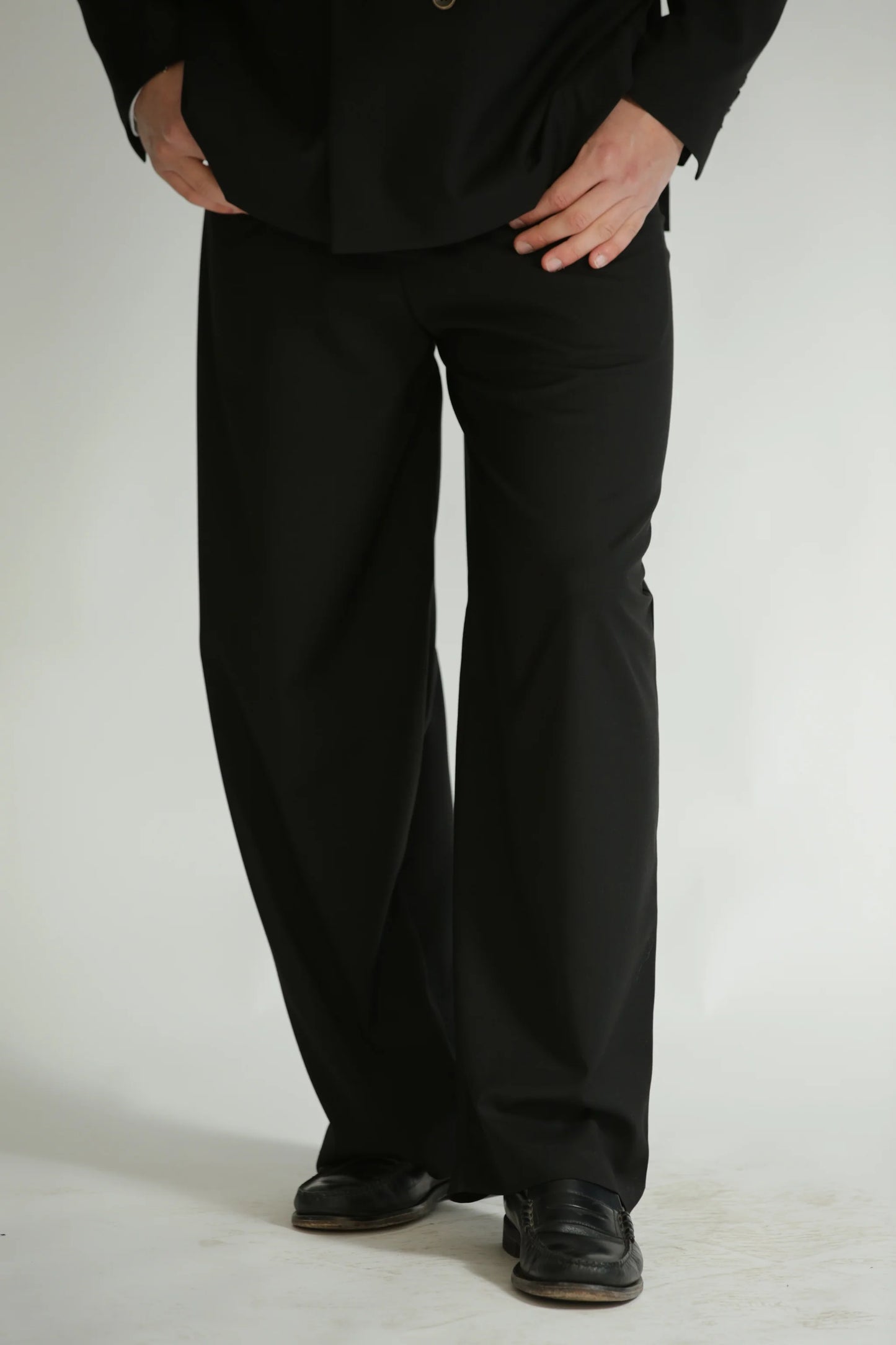 Pantaloni baggy nero