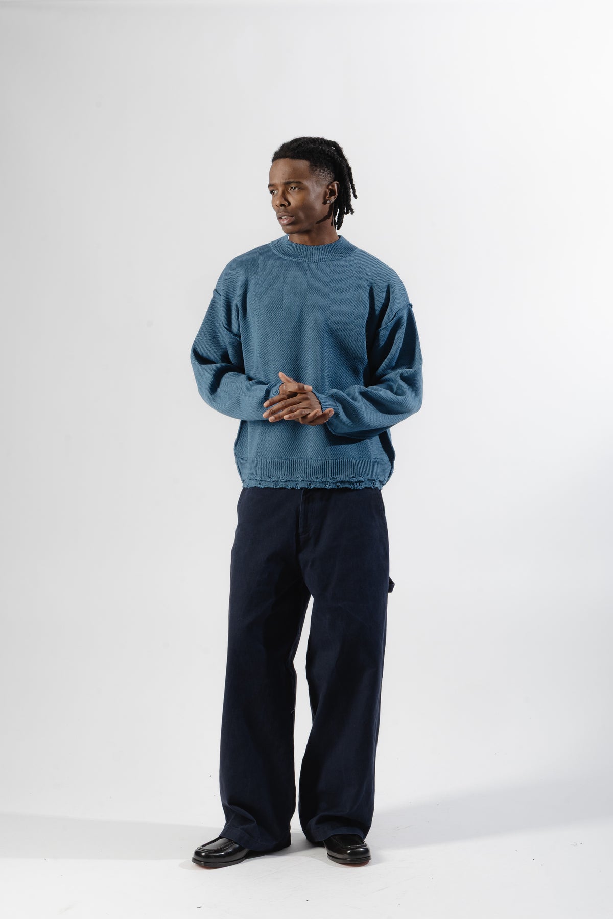 Blue Carpenter Pants