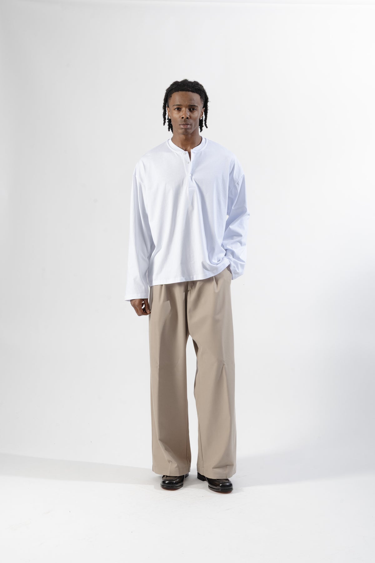 White Serafino Longsleeve