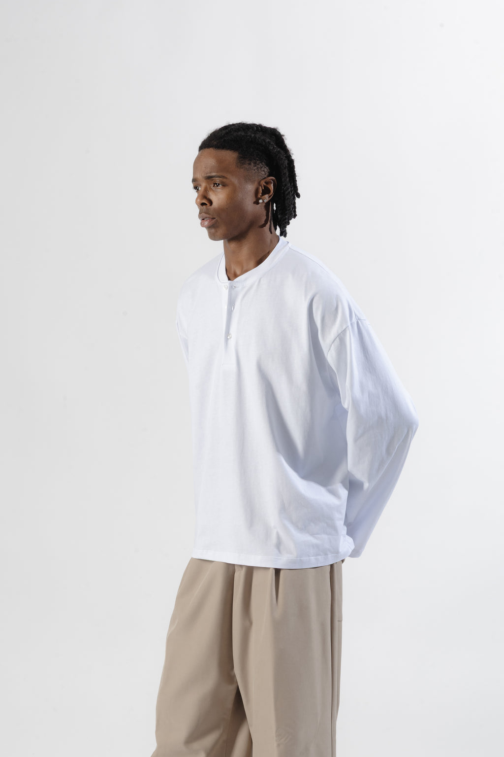 White Serafino Longsleeve