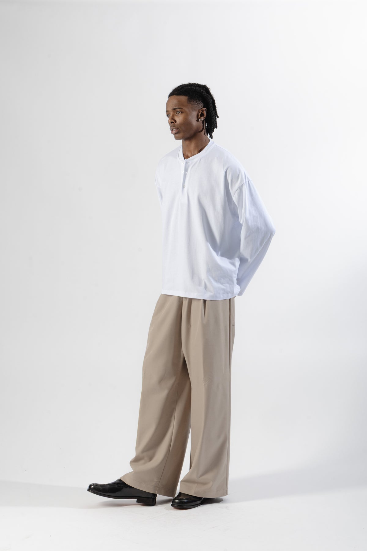 White Serafino Longsleeve