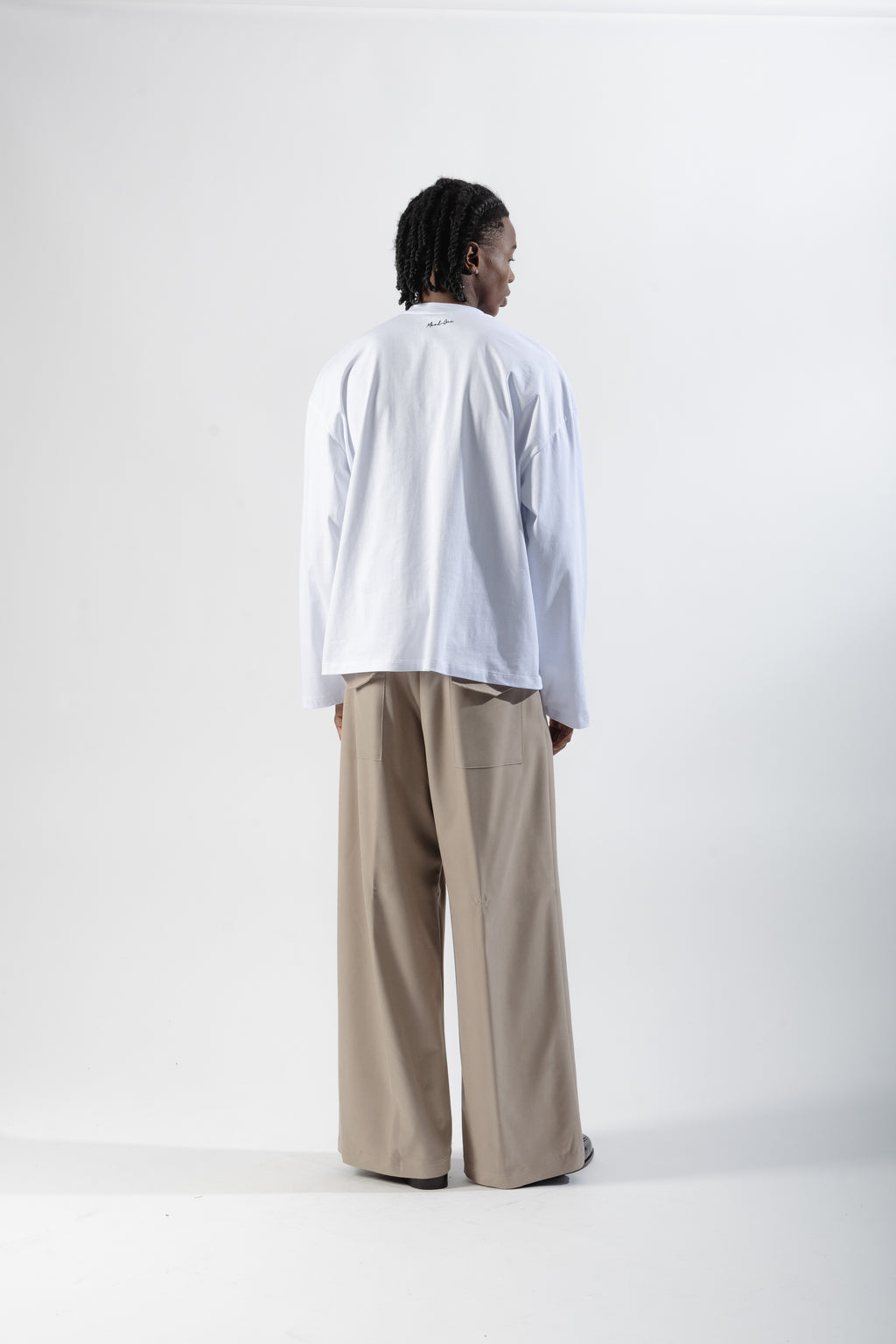 White Serafino Longsleeve
