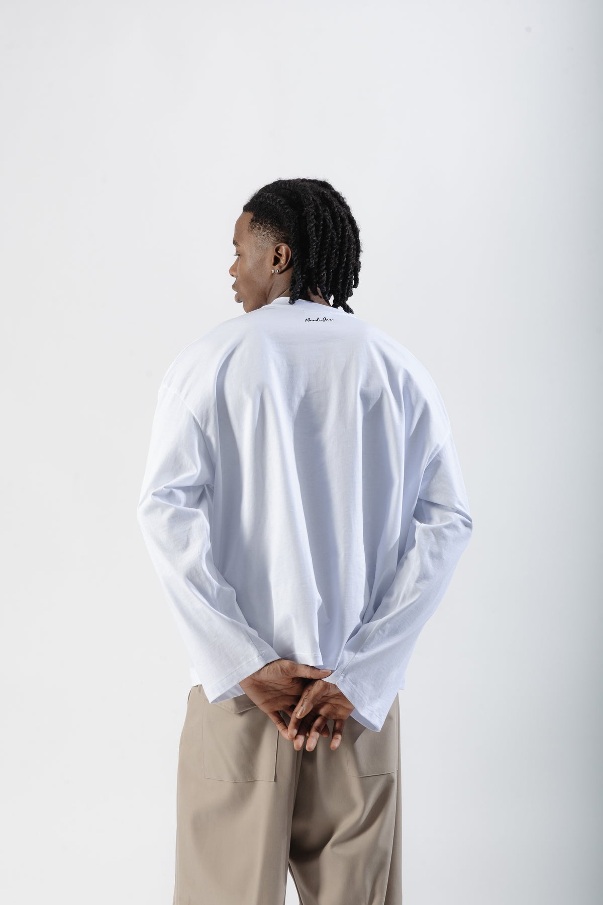 White Serafino Longsleeve