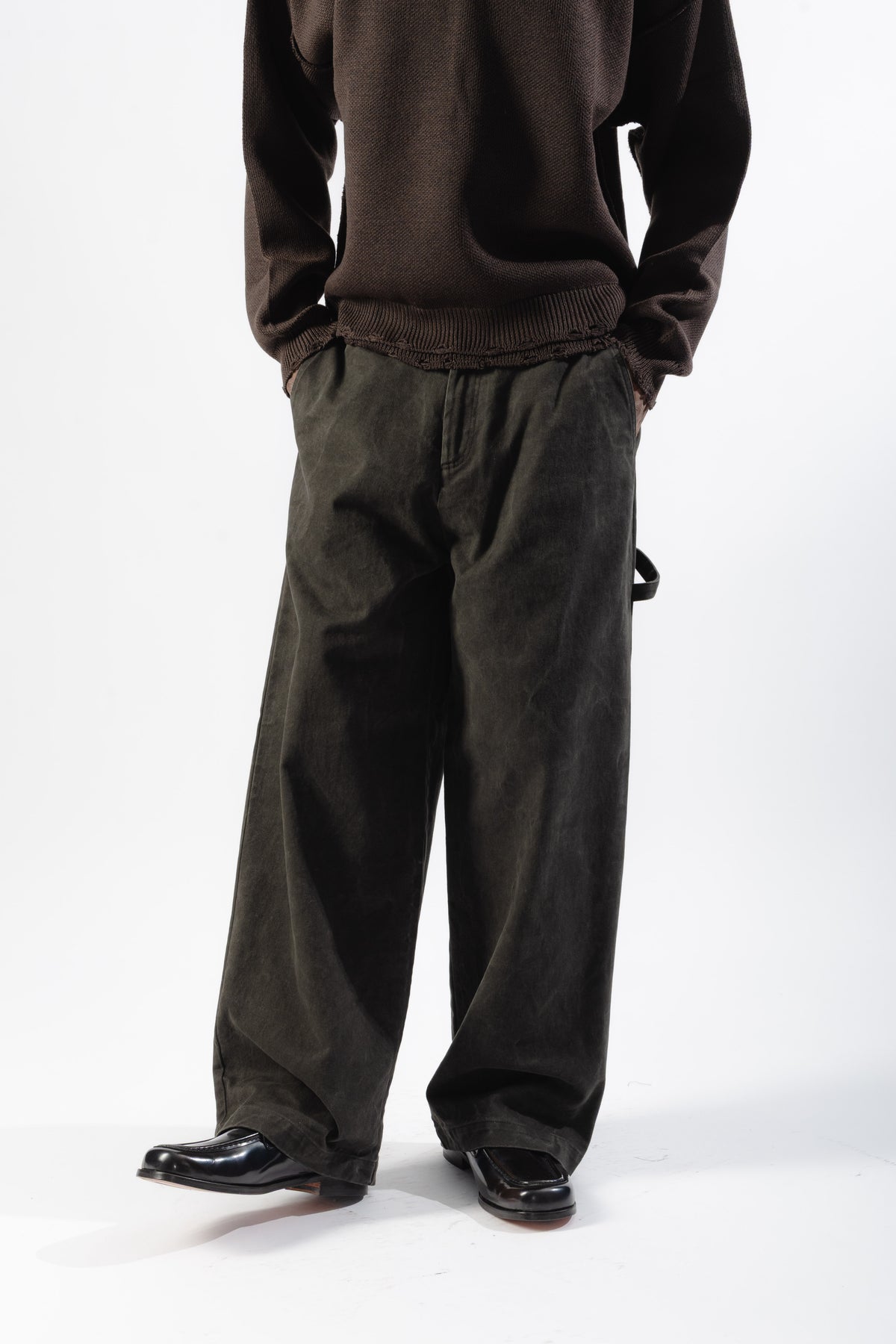 Brown Carpenter Pants