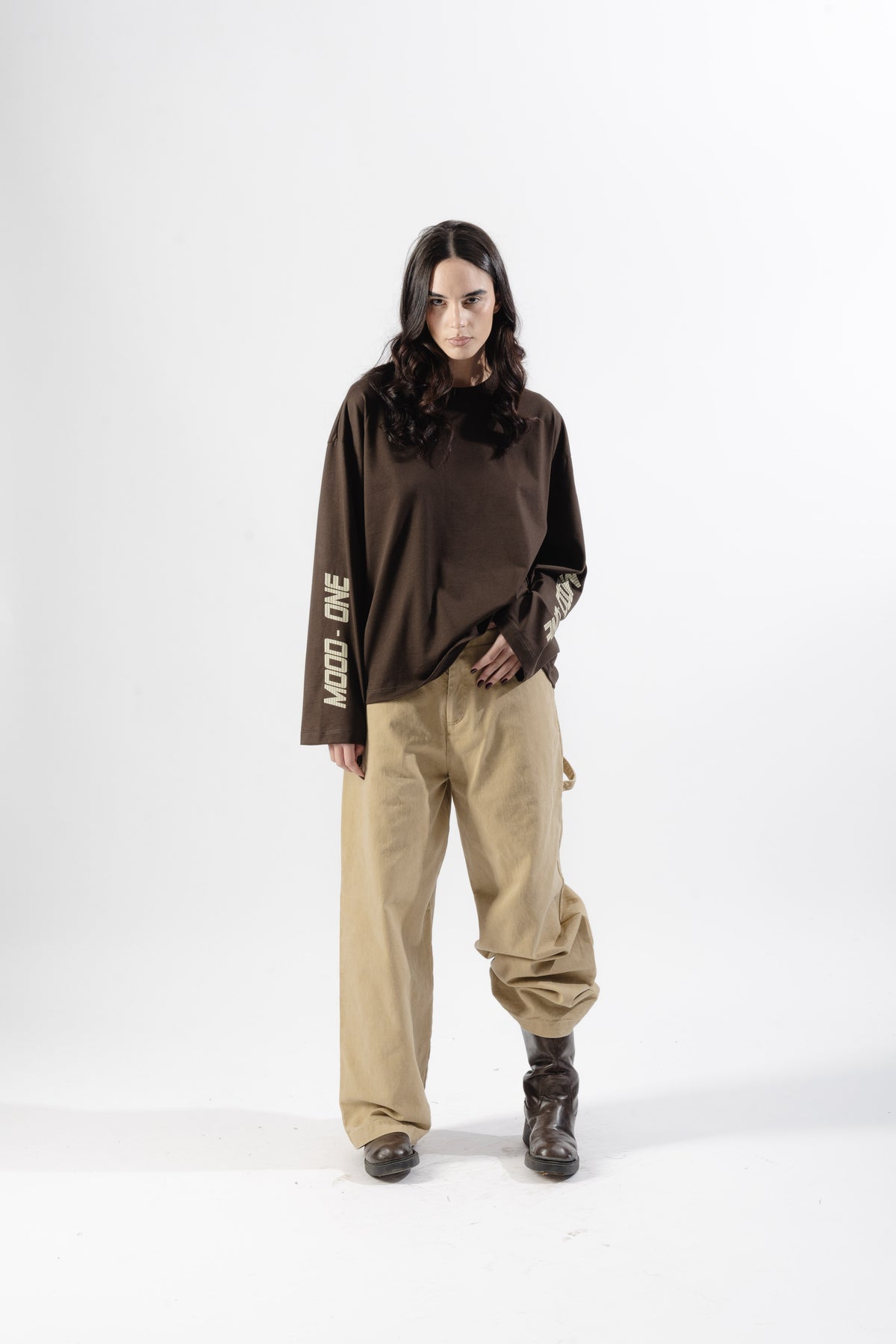 Brown Mood-one Longsleeve
