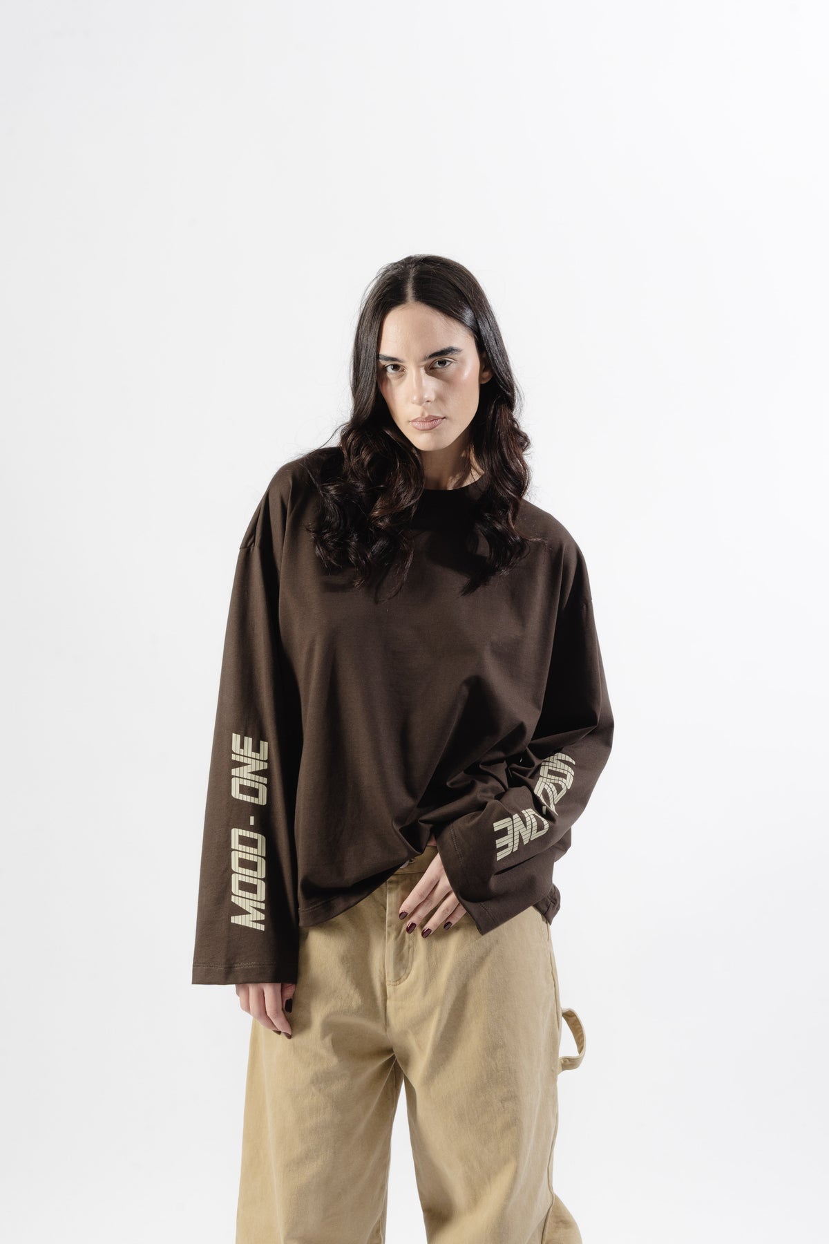 Brown Mood-one Longsleeve