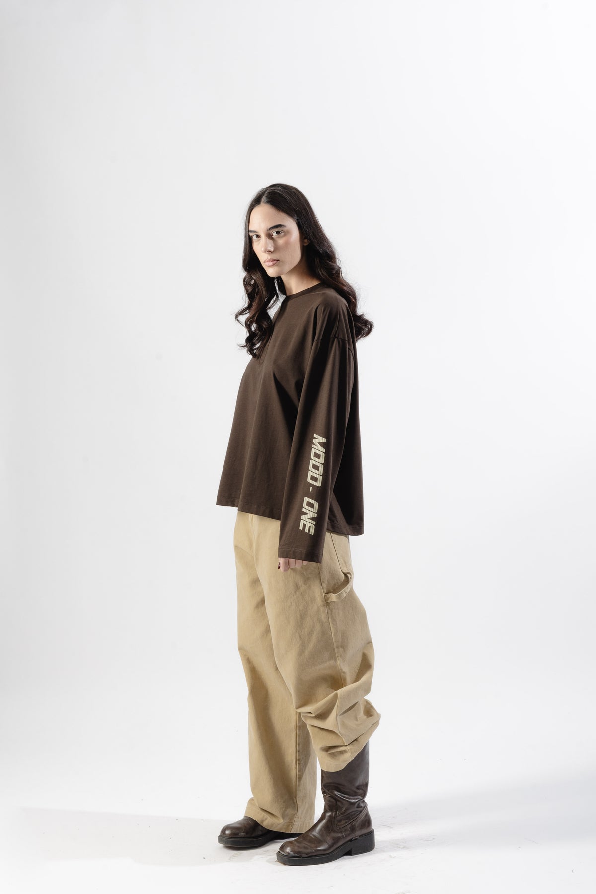 Brown Mood-one Longsleeve