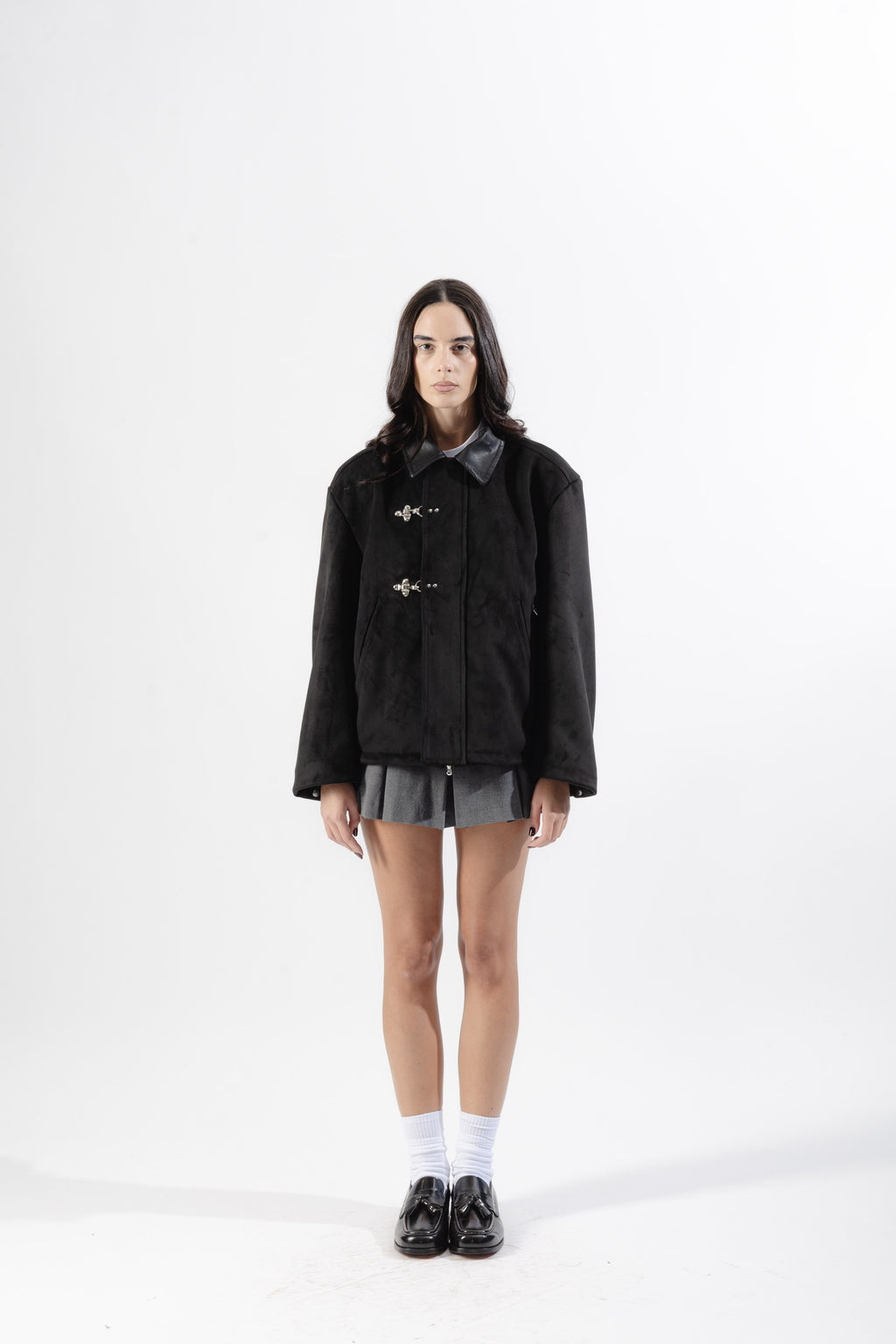 Black Clasp Jacket