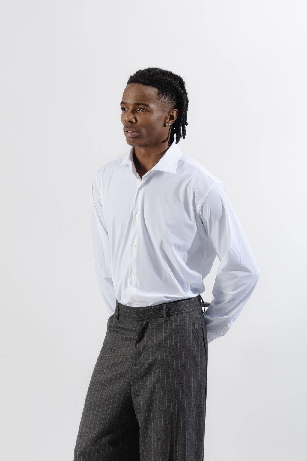 White Non-Iron Slim-Fit Shirt