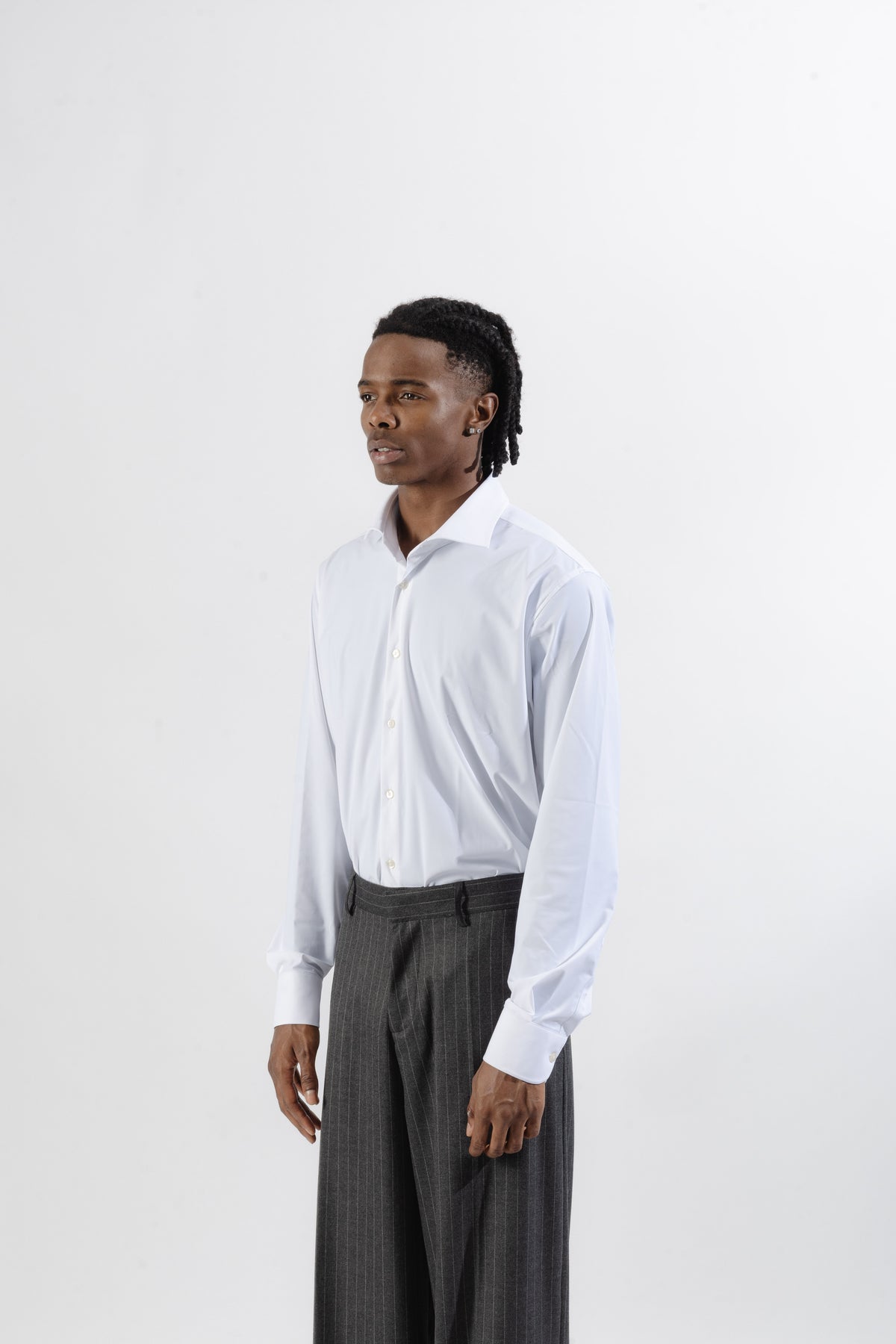 White Non-Iron Slim-Fit Shirt