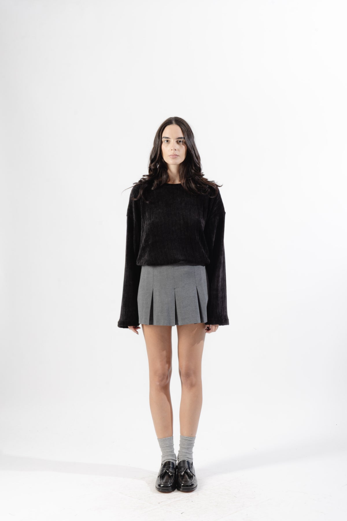 Black Chenille Longsleeve