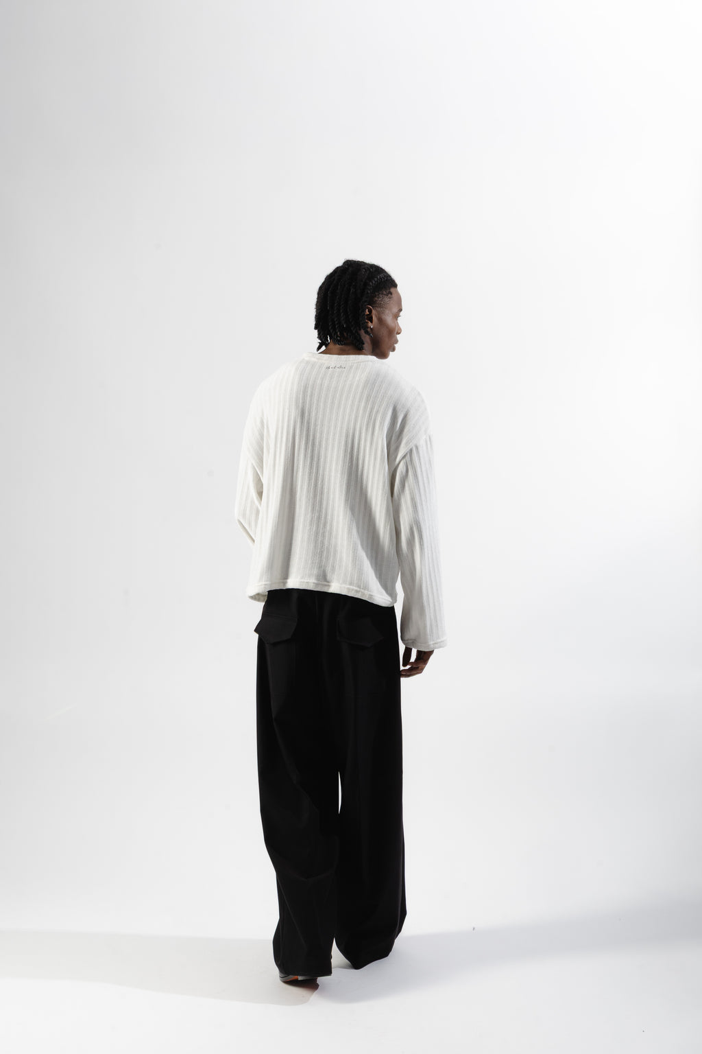 White Chenille Longsleeve