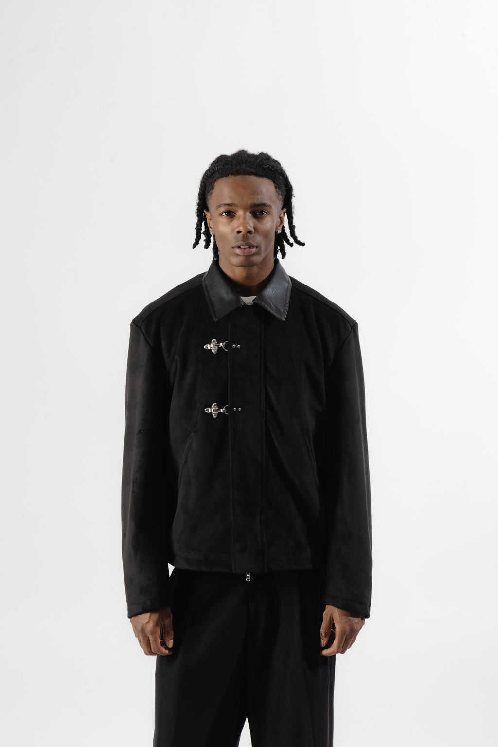 Black Clasp Jacket
