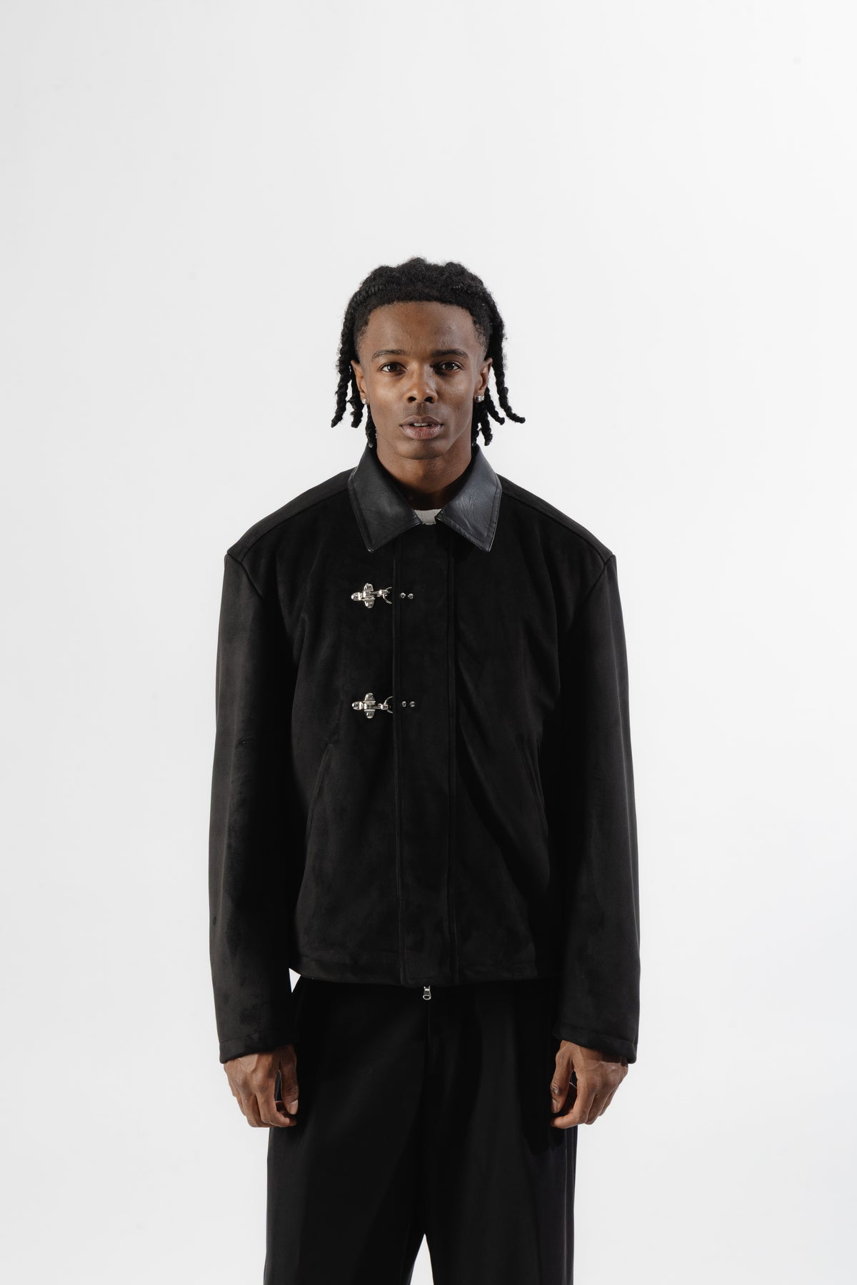 Black Clasp Jacket