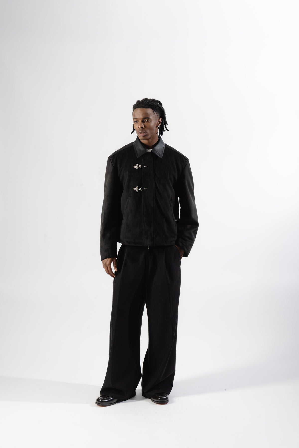 Black Clasp Jacket