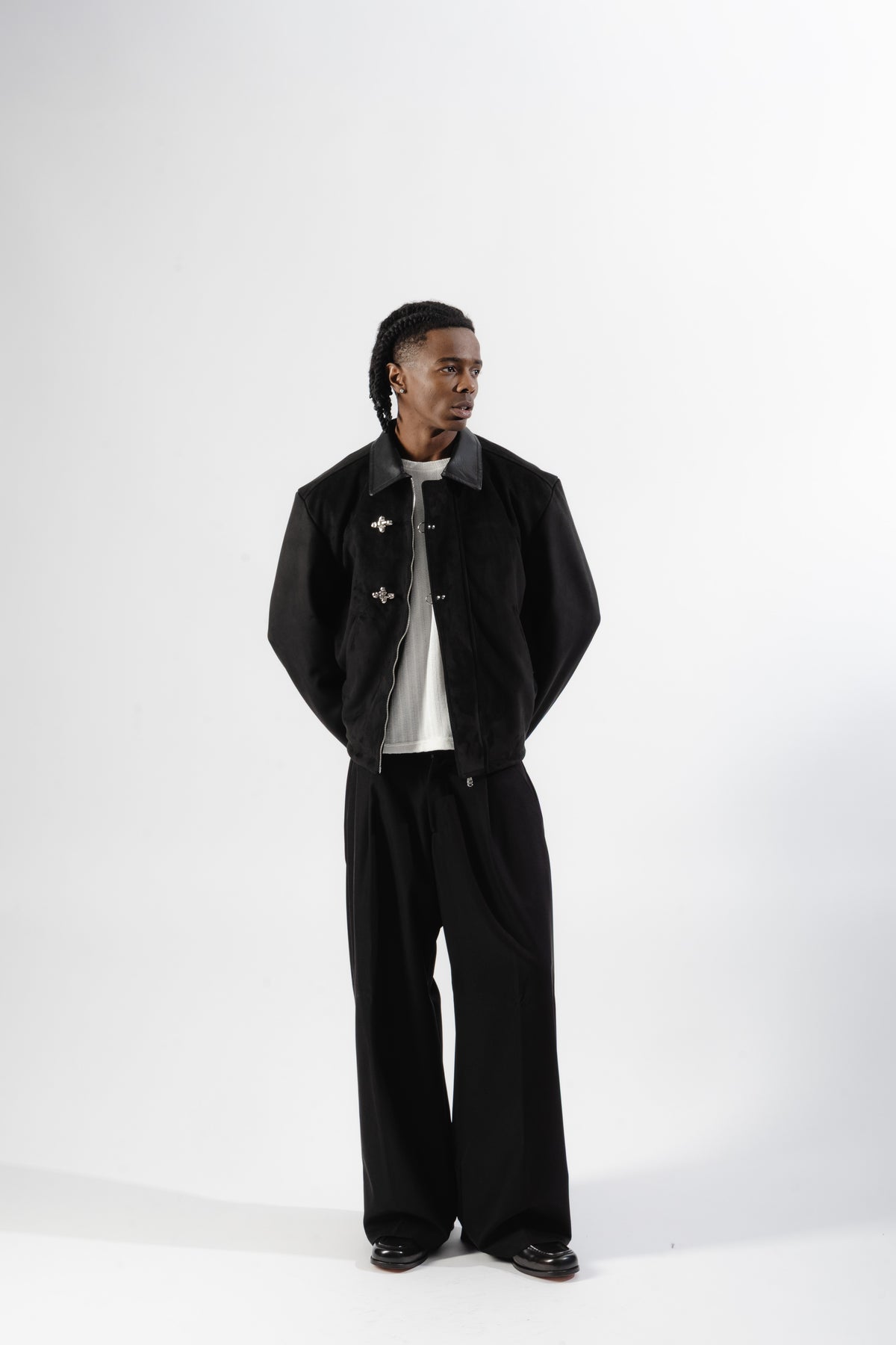 Black Clasp Jacket