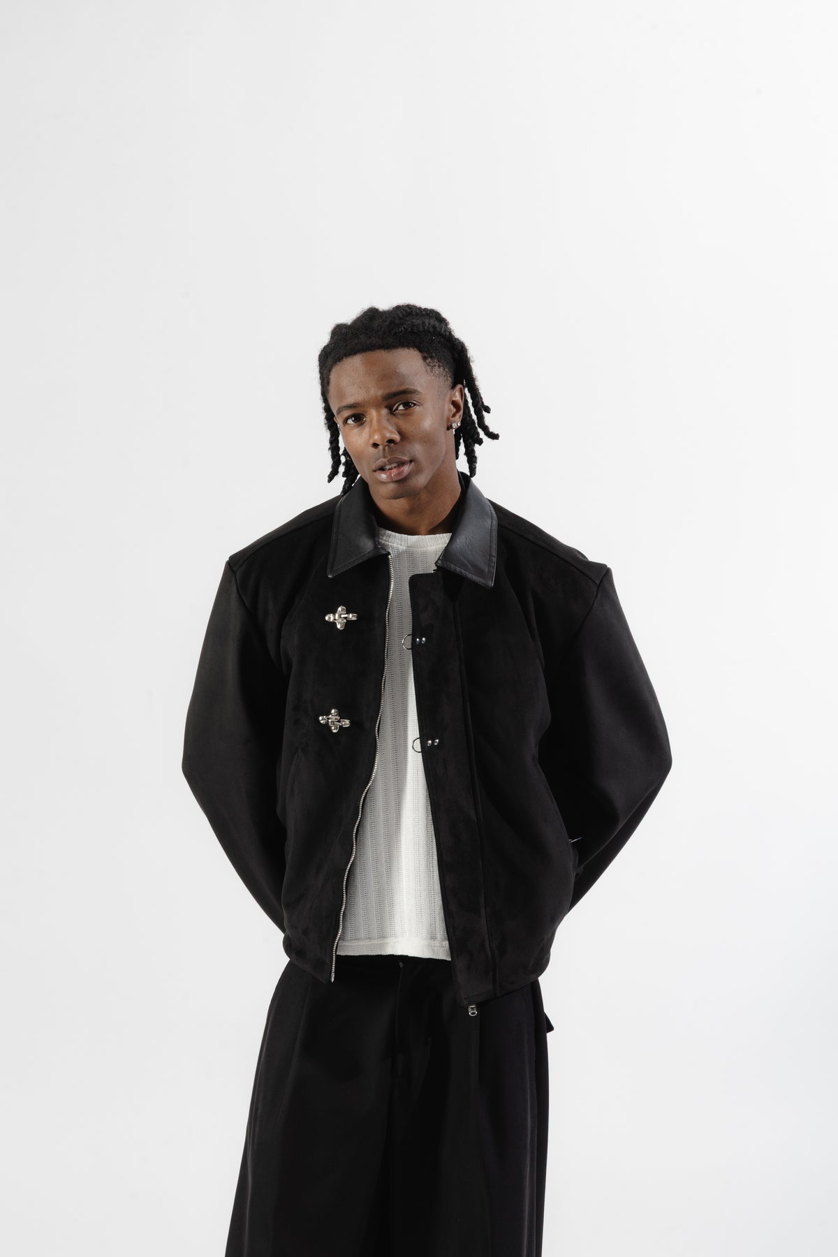 Black Clasp Jacket