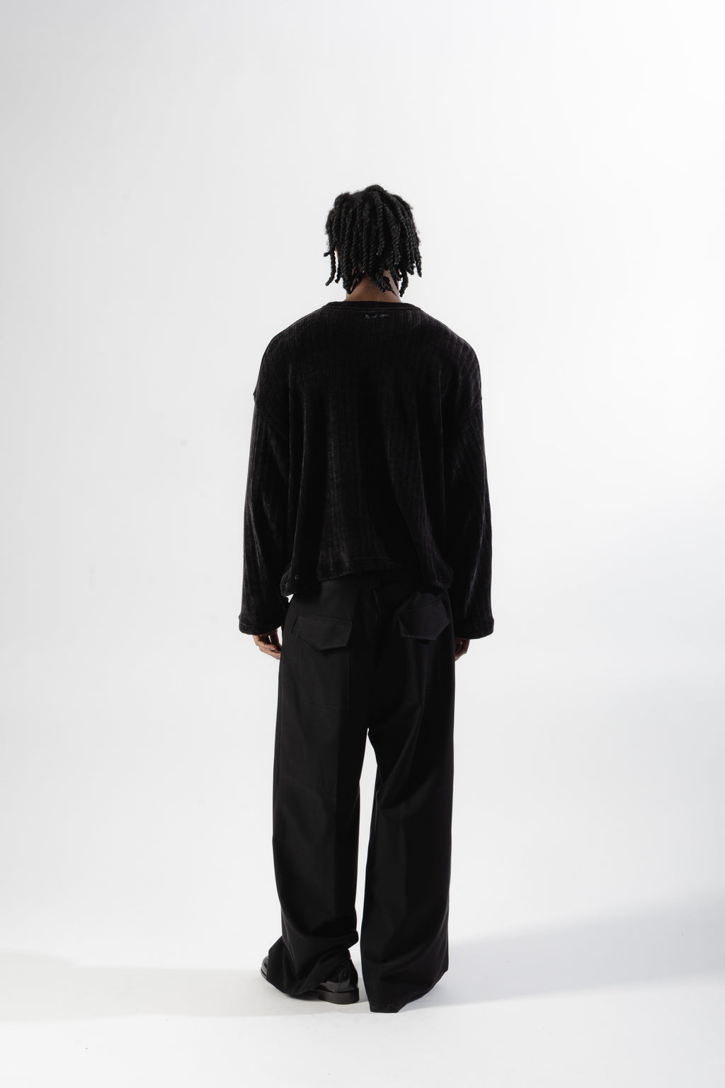 Black Chenille Longsleeve