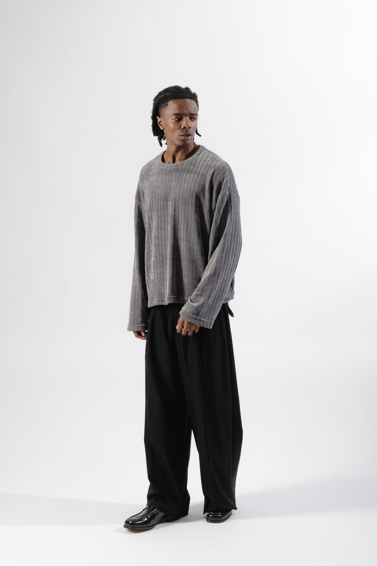 Grey Chenille Longsleeve