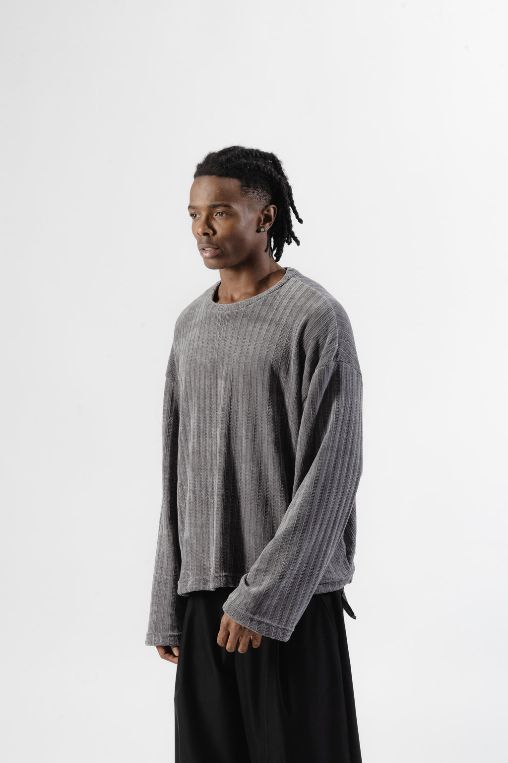 Grey Chenille Longsleeve