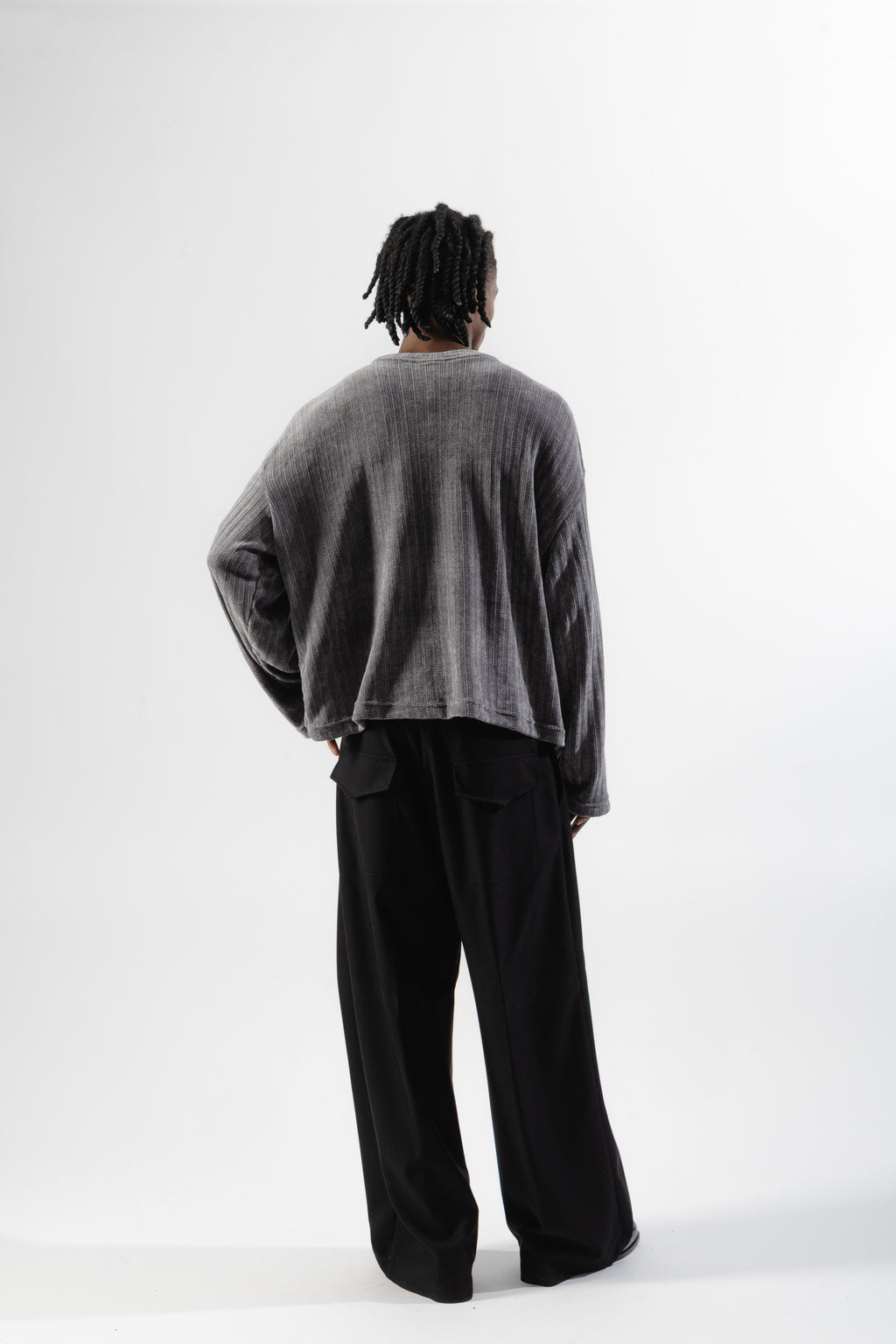 Grey Chenille Longsleeve