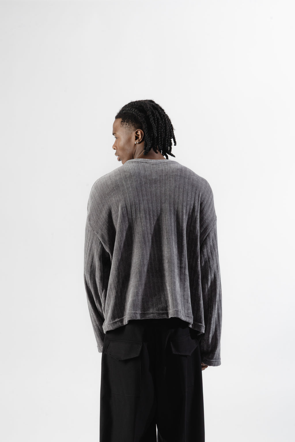 Grey Chenille Longsleeve