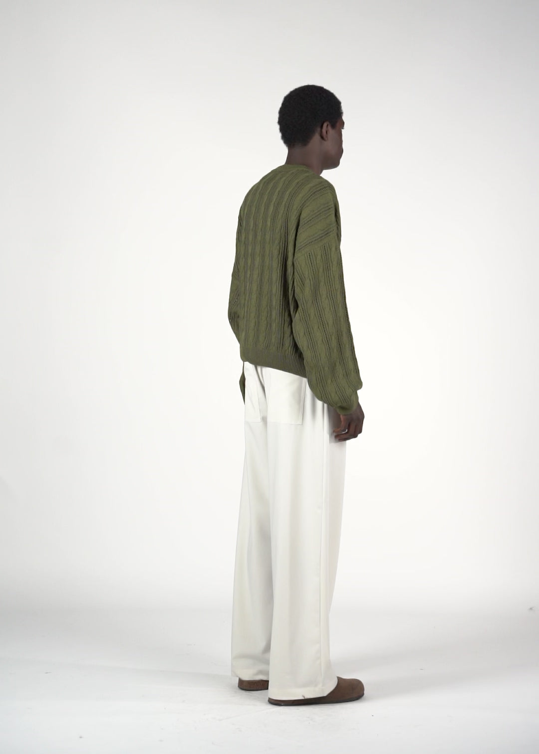 Cardigan verde