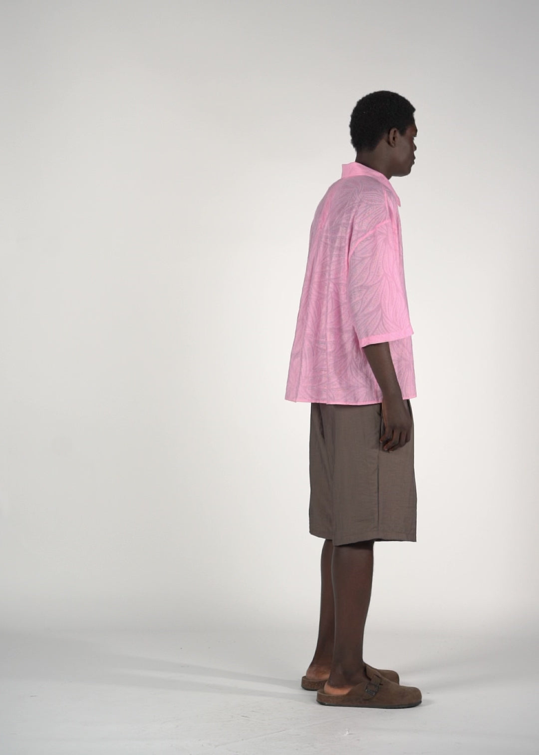 Bermuda nylon marrone