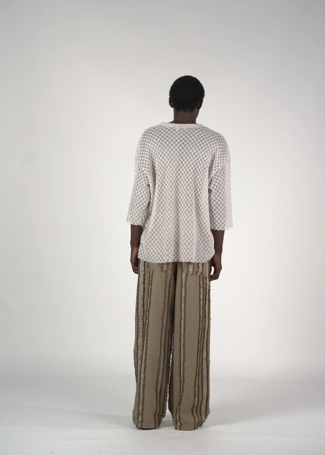 T-shirt traforata bianca