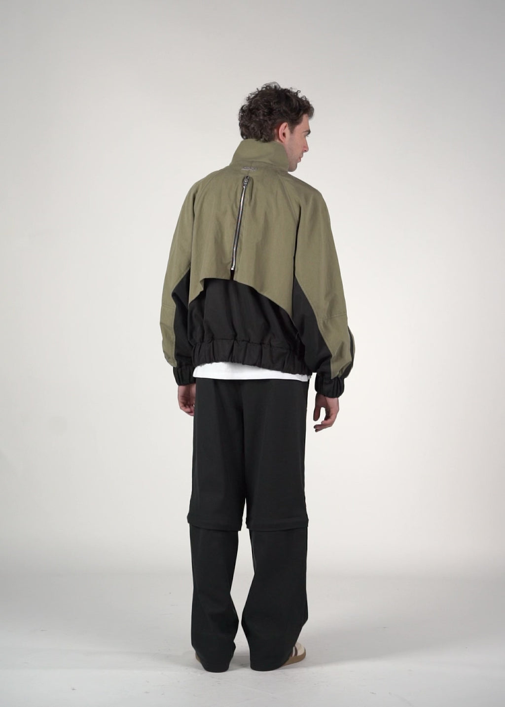 Giacca verde/nera