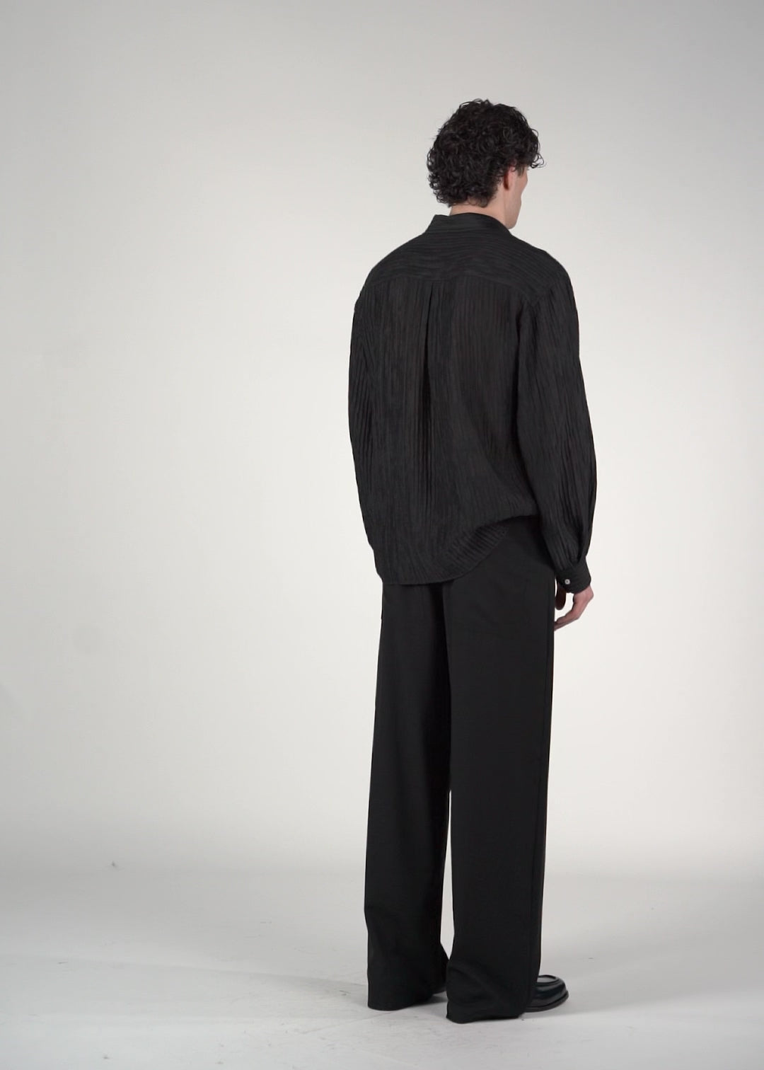 Pantalone baggy nero